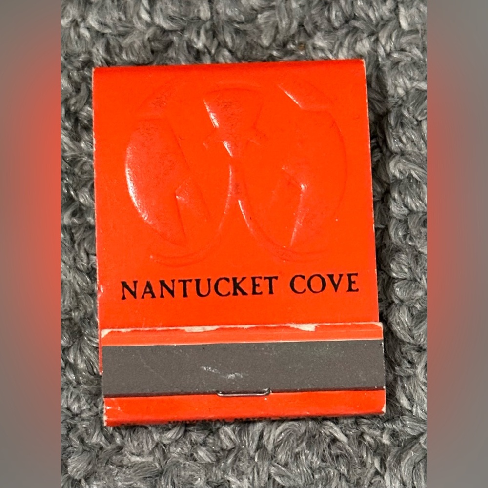 Vintage Matchbook Nantucket Cove Seafood Chicago Springfield ILL Saint Louis MO